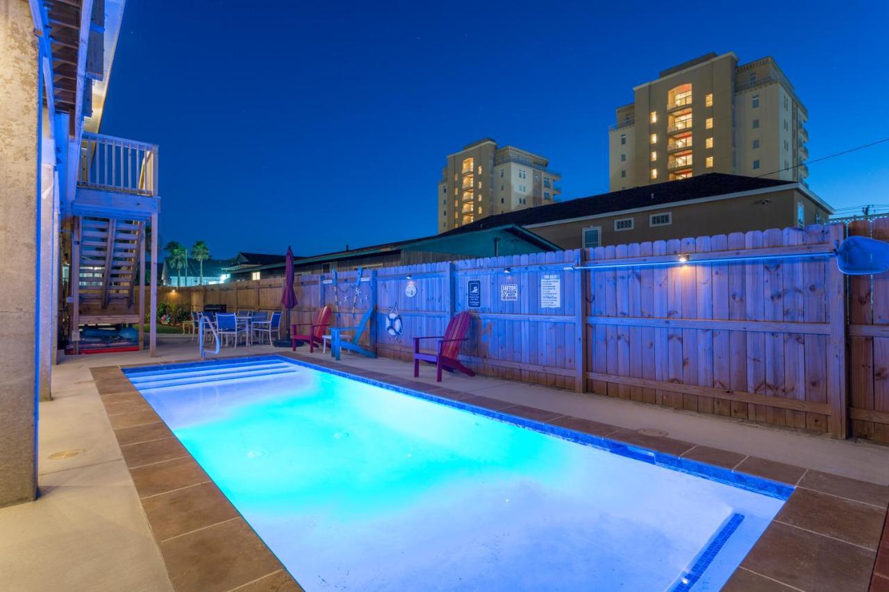 House Of Neptune Steps From The Sea And Private Pool South Padre Island Exteriér fotografie