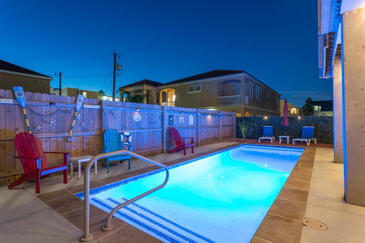 House Of Neptune Steps From The Sea And Private Pool South Padre Island Exteriér fotografie