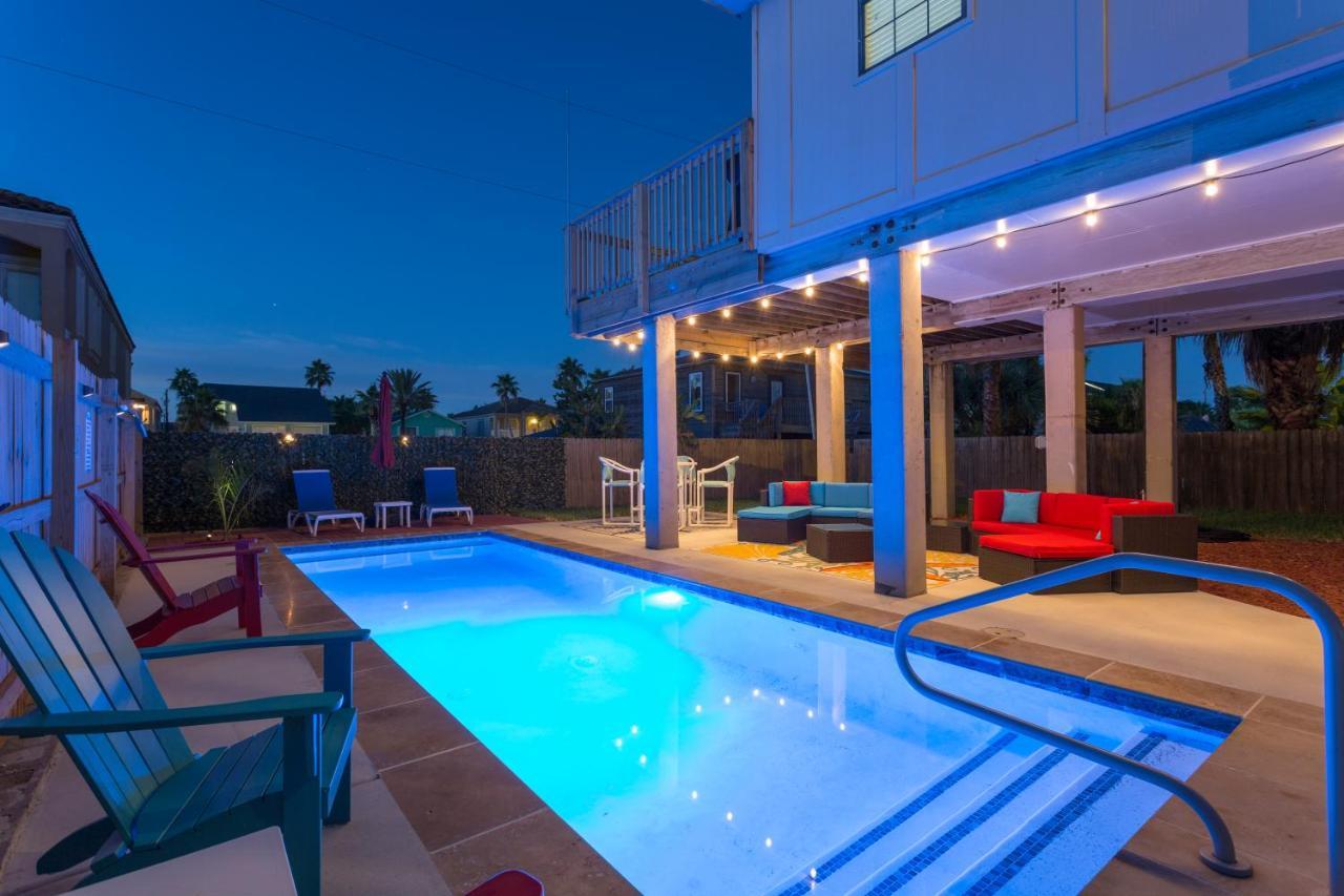 House Of Neptune Steps From The Sea And Private Pool South Padre Island Exteriér fotografie